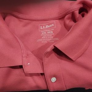 LL Bean collard shirt